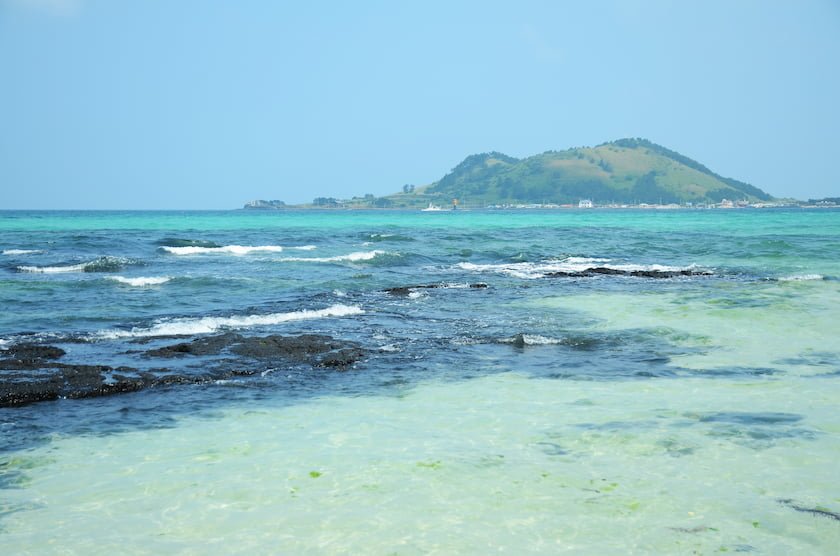 チェジュ島・挟才（ヒョプチェ）海水浴