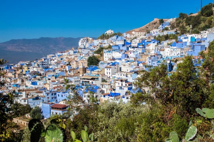 Chefchaouen, a picturesque town in Morocco called the Blue City