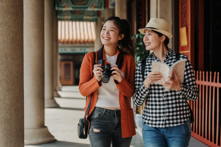 台湾旅行秋の服装イメージ