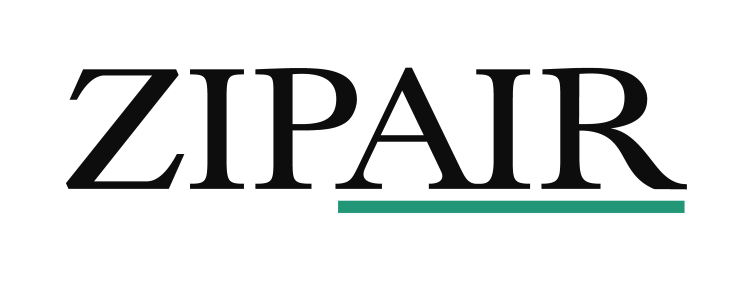 ZIPAIRロゴ 提供:ZIPAIR Tokyo