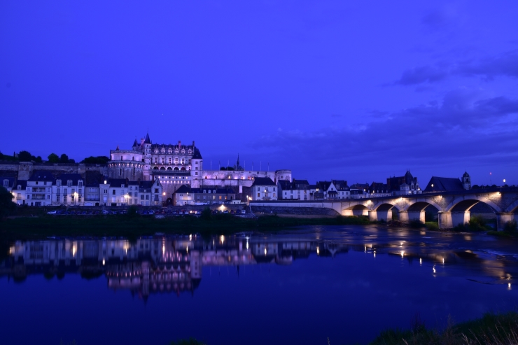 アンボワーズ城の夜景