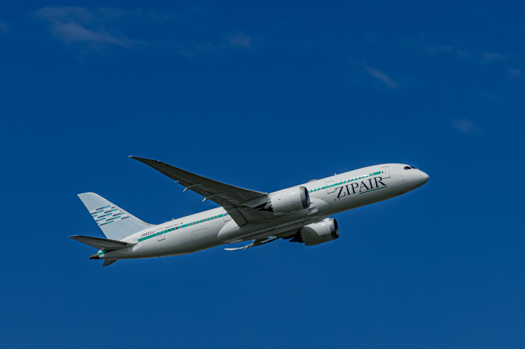 ZIPAIR機影