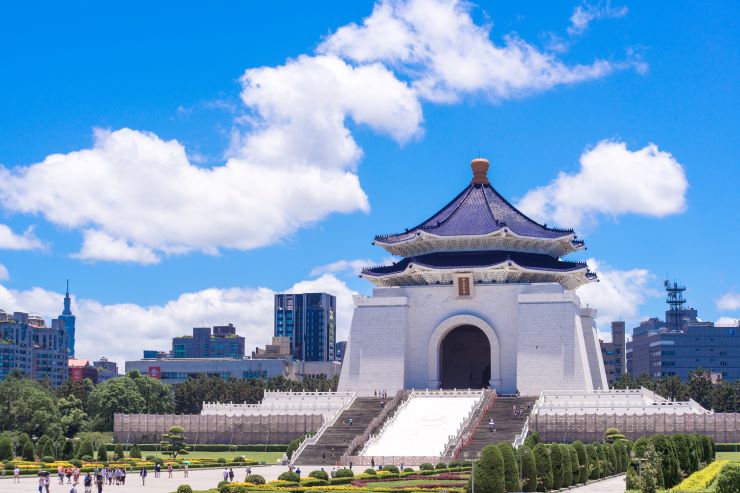 台湾 中世記念堂