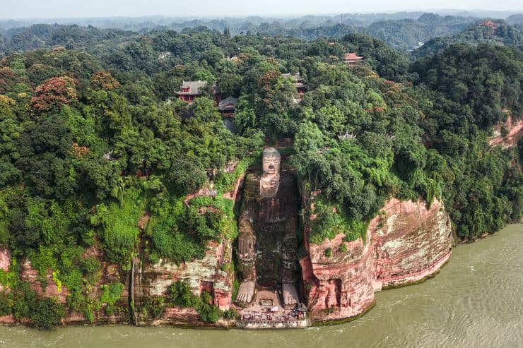 世界遺産 楽山大仏