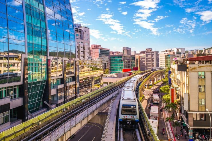 台湾のMRT