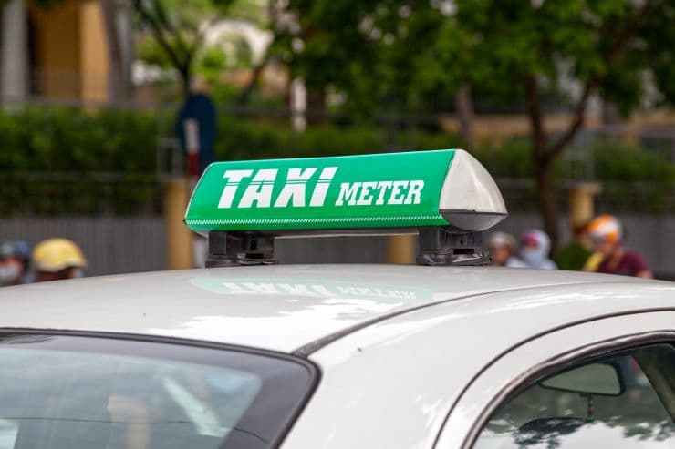 ベトナムのタクシー