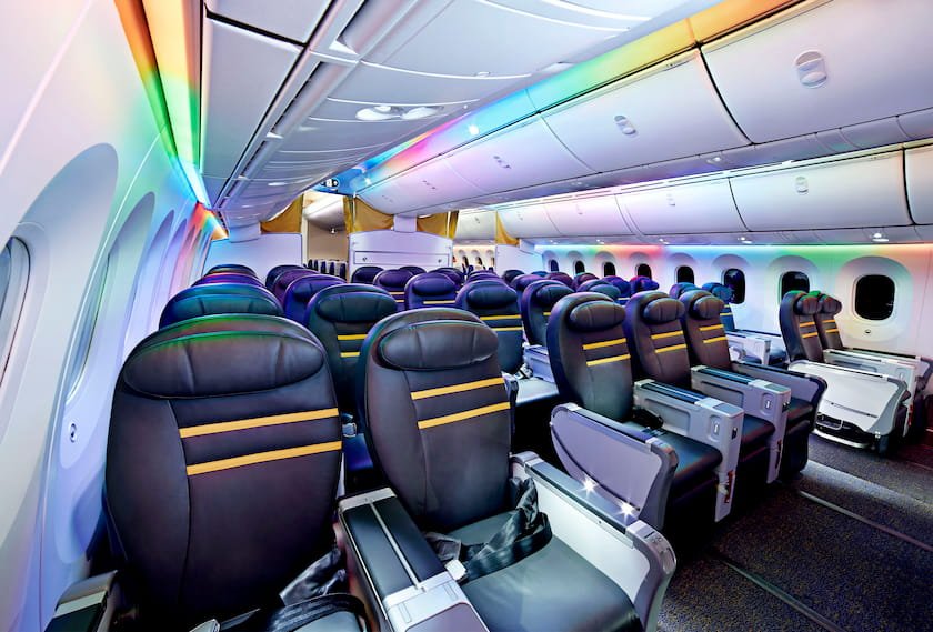 スクートPlus(B787型機)機内イメージ 提供:Scoot