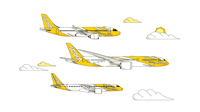 スクート(Scoot)Fleet 提供:Scoot