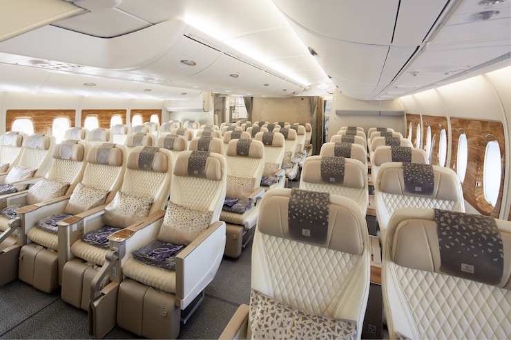 エミレーツ航空A380プレミアム・エコノミー