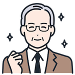 人物アイコン60代男性OK