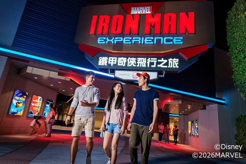 香港ディズニーランド アイアンマン・エクスペリエンス