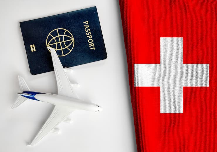 スイスへの航空券