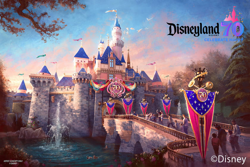 70th-Castle_Art ©Disney