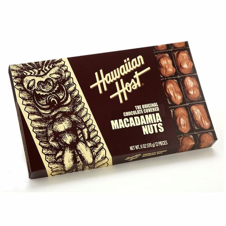 ハワイアンホースト マカダミアナッツチョコレートTIKI