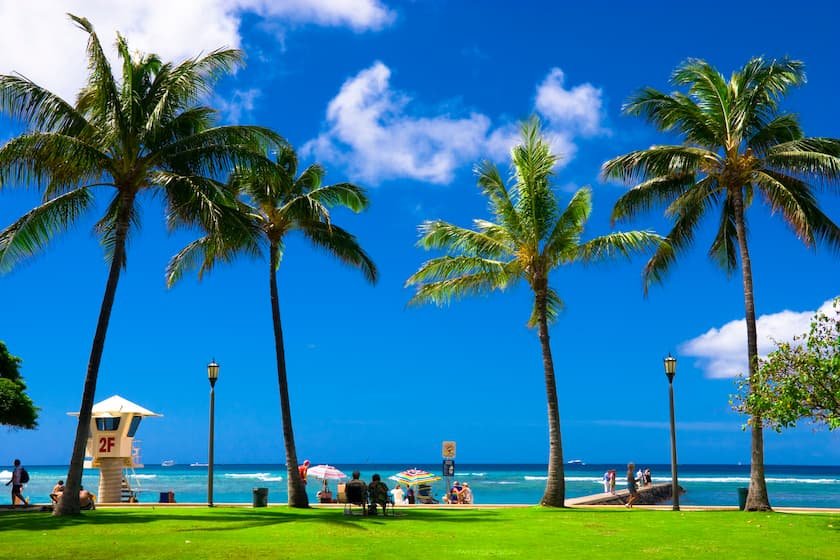 ワイキキビーチ