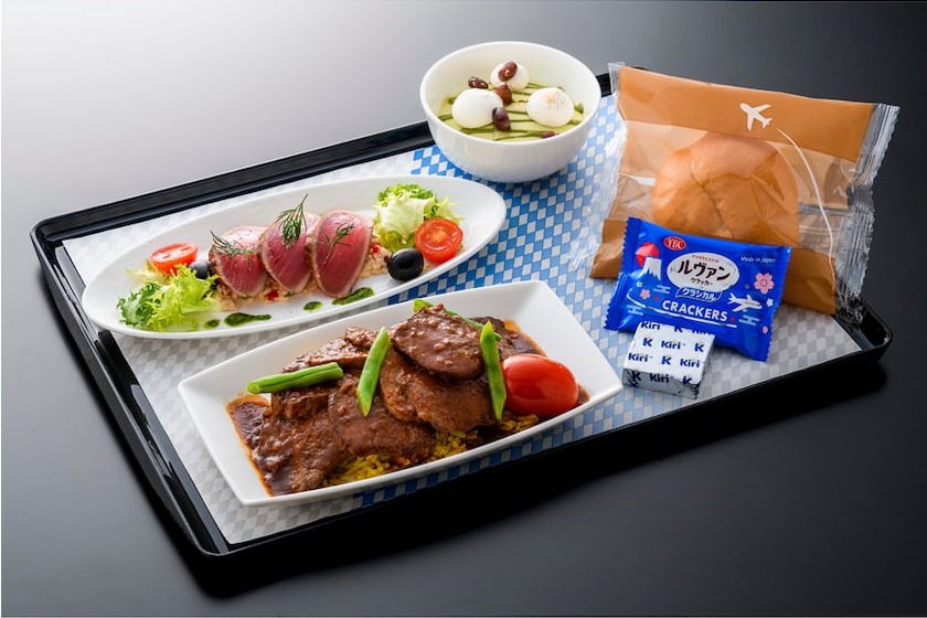 ANA有料機内食サービス（洋食メニュー）一例