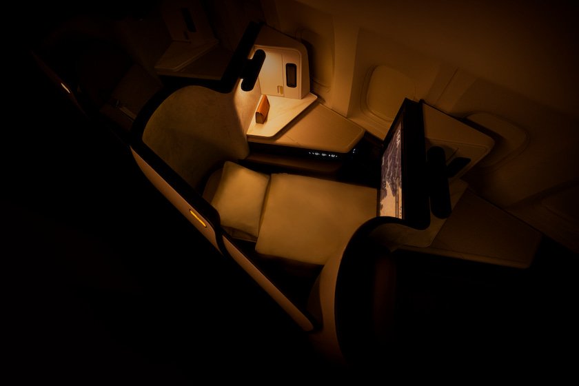 キャセイパシフィック航空 アリア・スイート一例