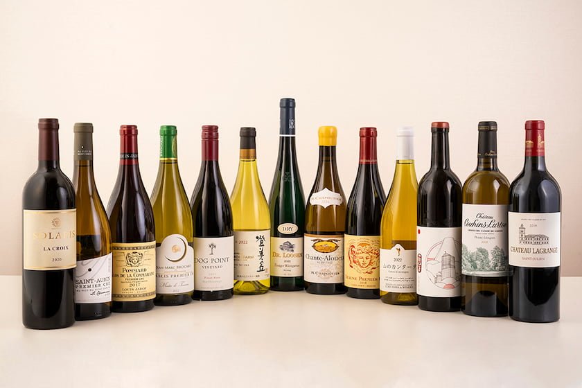 JAL ビジネスクラス提供ワイン一例