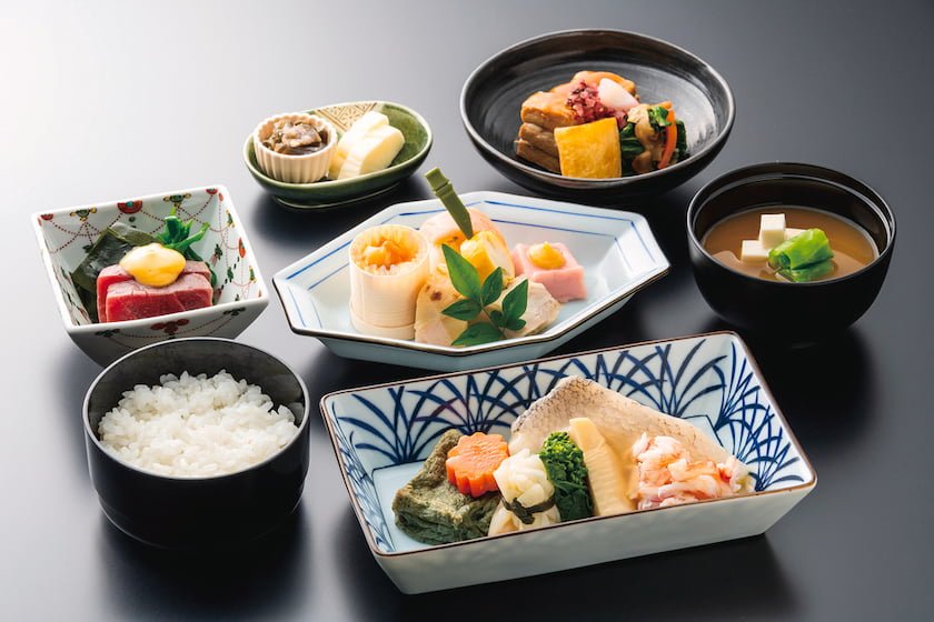 ANA ビジネスクラス和食イメージ