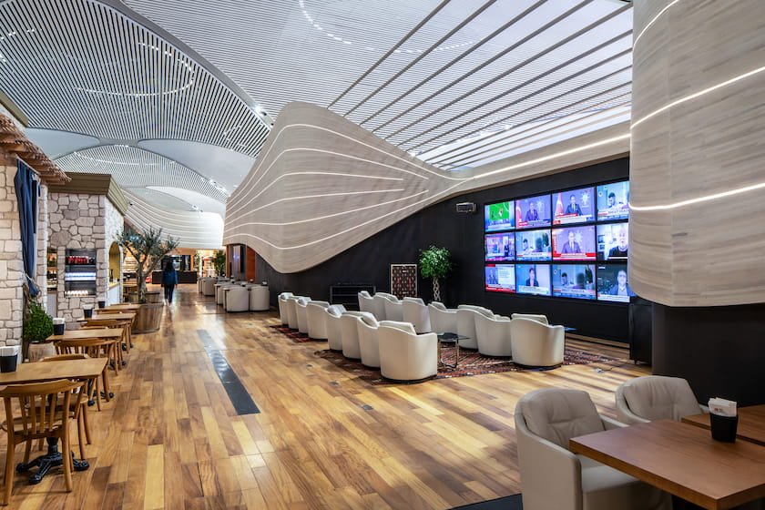 ターキッシュエアラインズのラウンジ ※イメージ