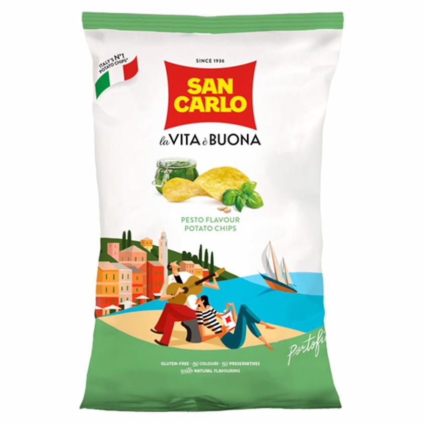 イタリア サンカルロ(SAN CARLO)ポテトチップス