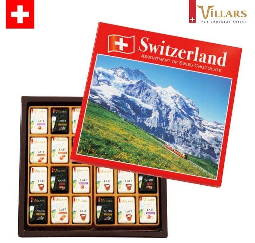 スイス ビラーズ(VILLARS )スイスチョコ アソートボックス【スイス】