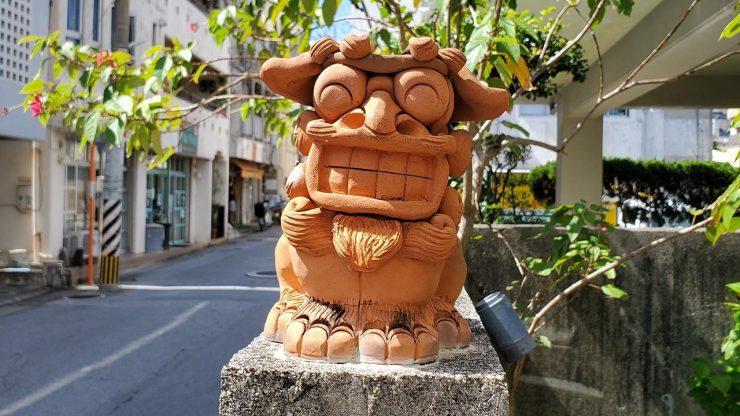 沖縄 那覇のシーサー