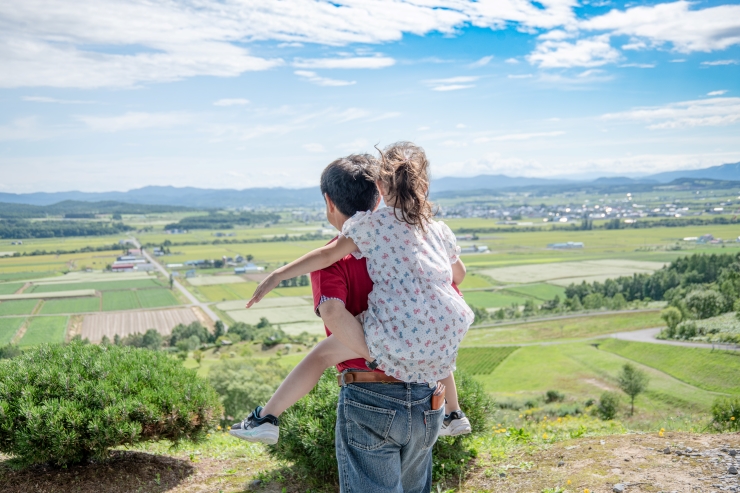 北海道家族旅行（イメージ）