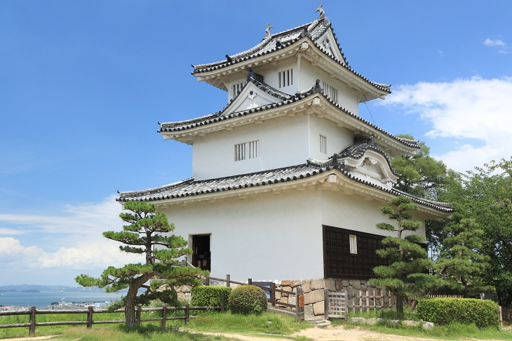 讃岐国　丸亀城天守