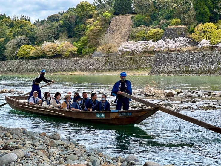 球磨川くだり清流復興コース① 提供:球磨川くだり株式会社