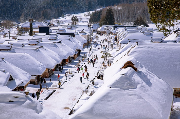 福島の雪景色