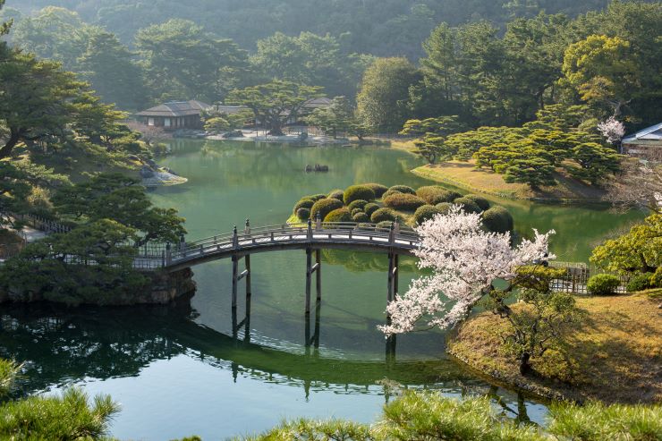 香川県　栗林公園