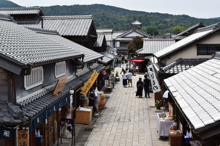 三重県 おかげ横丁街並み