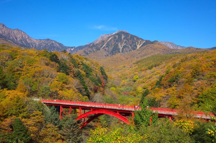 清里高原の東沢大橋