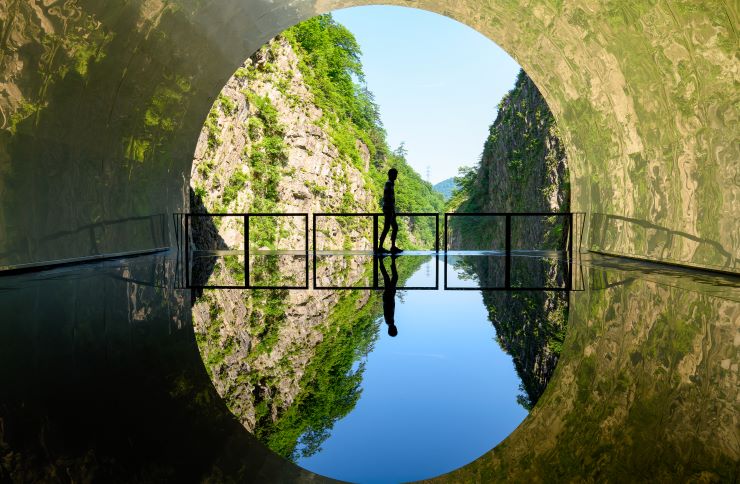 清津峡渓谷トンネル