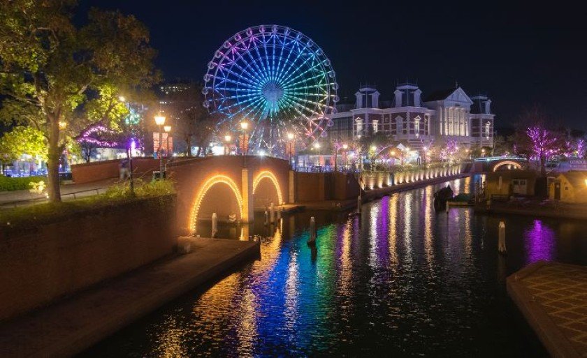ハウステンボス 光の観覧車 画像提供：ハウステンボス