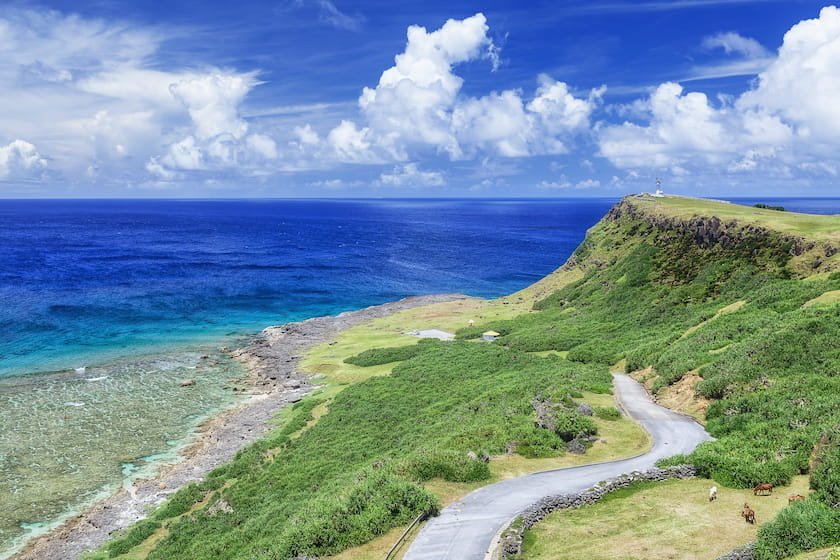 与那国島_東崎の風景