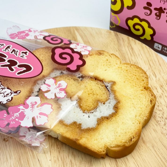 うずまきラスク 提供:うずまきパンドットコム(富士製菓製パン)