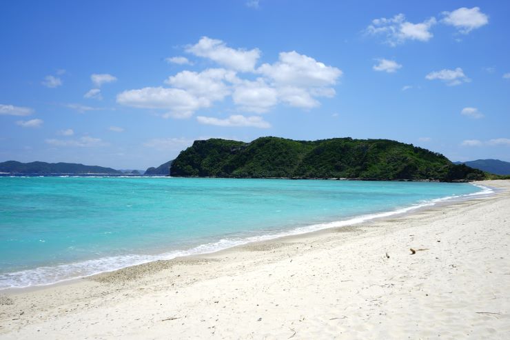 座間味島_イノーの浜