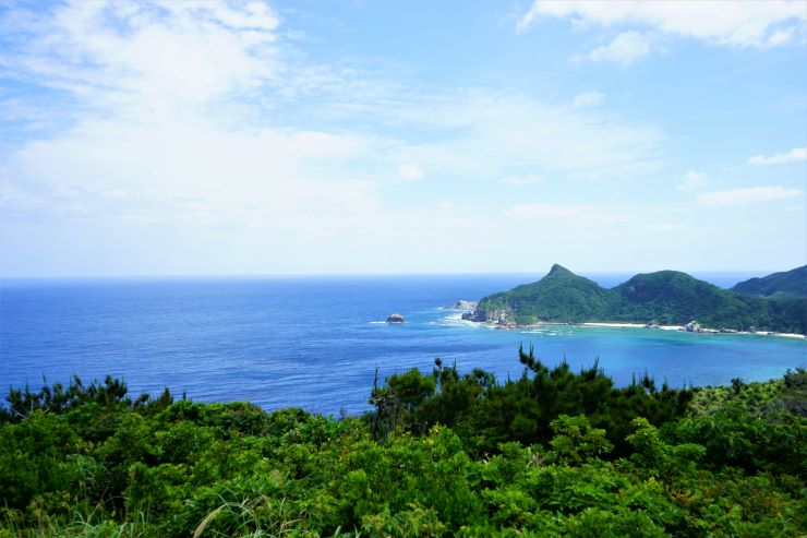 座間味島_稲崎展望台からの眺望