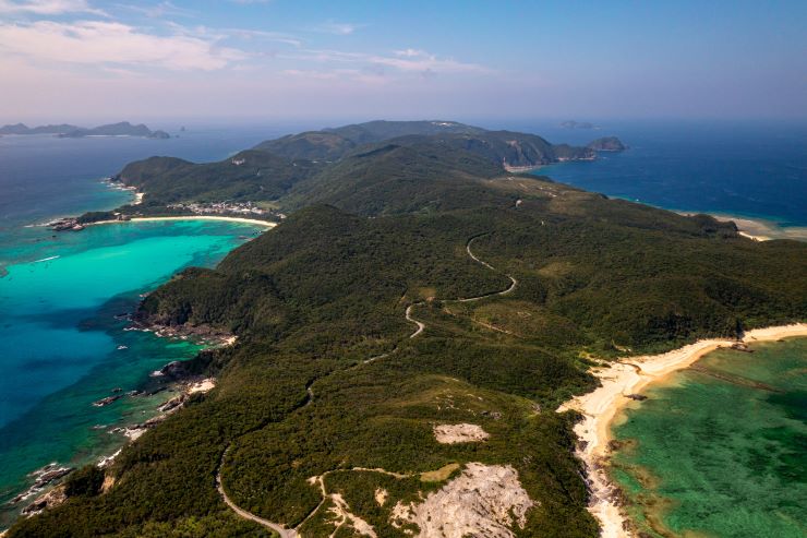 渡嘉敷島 空撮