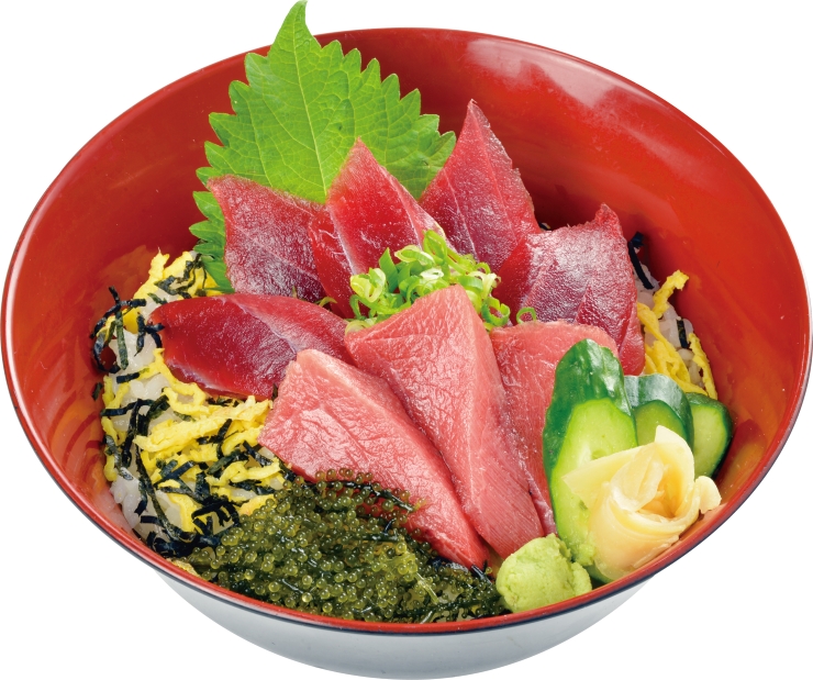 旬のまぐろ丼　提供：泊いゆまち