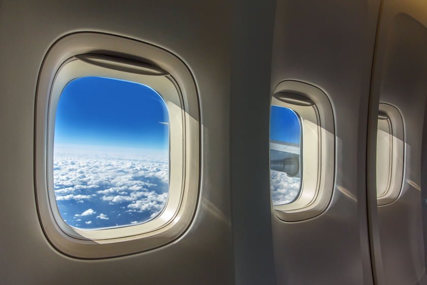 機窓の景色