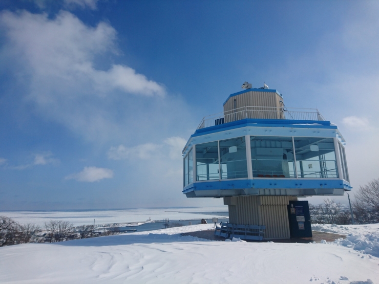 紋別公園流氷展望台 提供:紋別観光振興公社