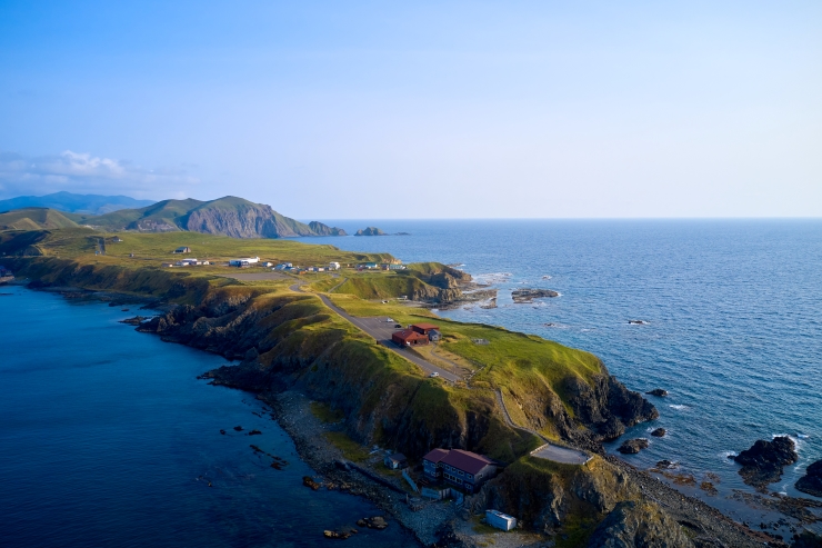 礼文島スコトン岬