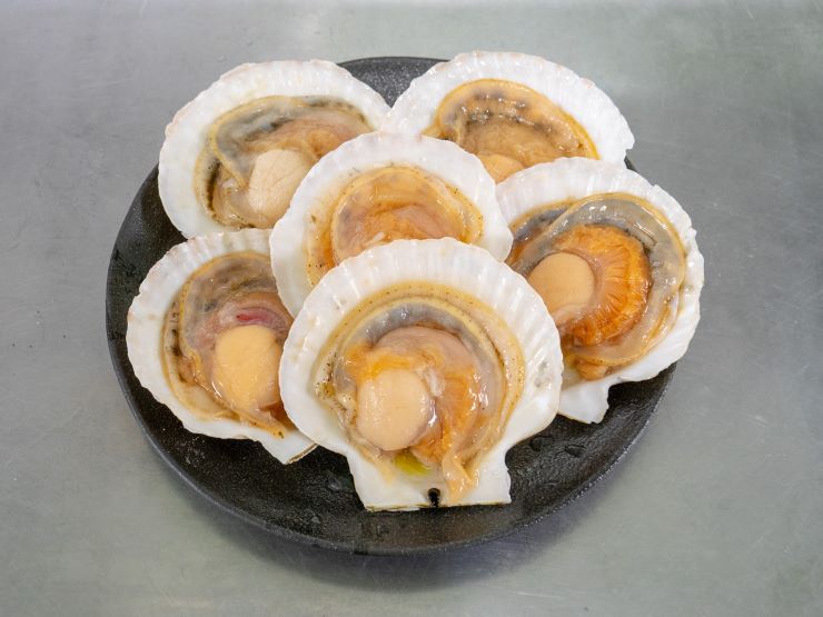 サロマ湖のホタテ