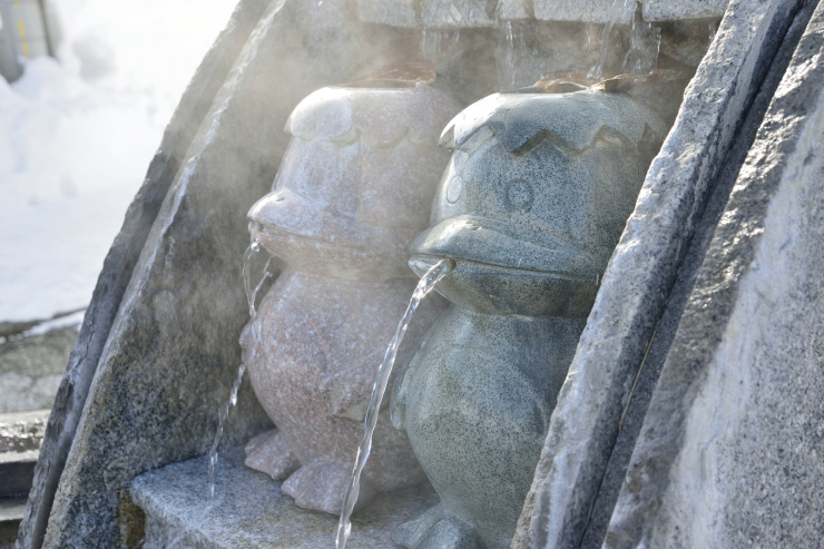 定山渓温泉のかっぱ 提供:さっぽろ観光写真ライブラリー