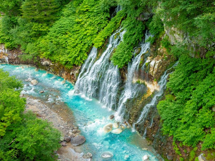 美瑛_白ひげの滝