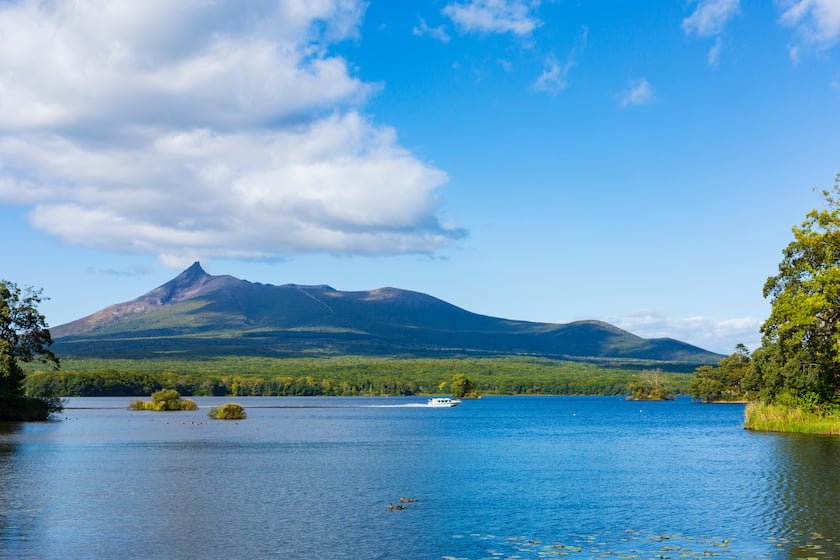 北海道大沼公園駒ヶ岳 