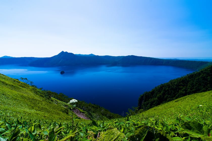 夏の摩周湖